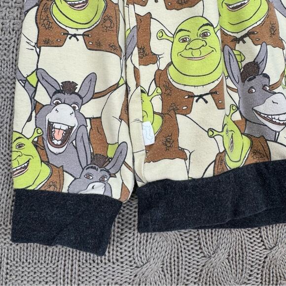 Peter Alexander Shrek Print Pajama Set ~ Youth 10 - Picture 8 of 13